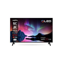 Televizor QLED Smart Allview QL50WiPlay6301-U Diagonala 50Inch / 126CM Ultra HD 4K WebOS Wi-Fi Bluetooth Negru