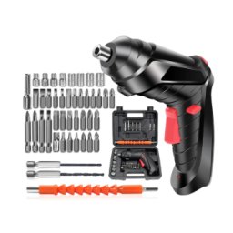Surubelnita electrica fara fir cu 48 piese