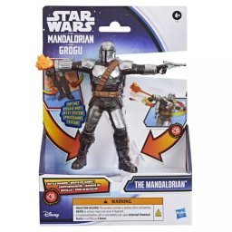 Star Wars: Mandalorianul și Grogu – Figurină de acțiune Mandalorian electronic