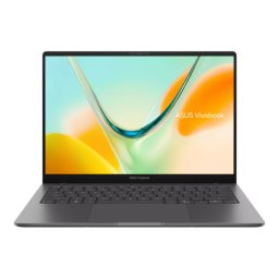 Laptop ASUS Vivobook S14 S5408QA-TM362W, Snapdragon X X1-26-101, 14 inch, RAM 8GB, SSD 512GB, Qualcomm Adreno X1-85, Windows 11, Matte Gray