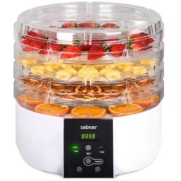 Deshidrator ZFD1005 Food dryer, 4 trays, Timer, 520 W, White
