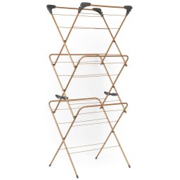 Uscator rufe Beldray LA089397GRYEU7 150 YEARS 3 TIER AIRER GREY AND COPPER
