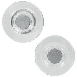 Accesorii birotica Magneti pentru table NOBO din sticla, diametru 32 mm, sustin 6 coli, 10 buc/set, transparent