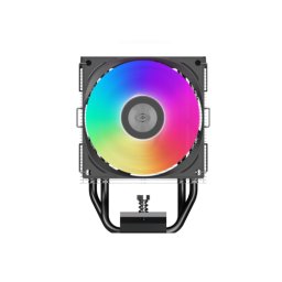 R400 ARGB BK, 1 ventilator de 92 mm, Negru