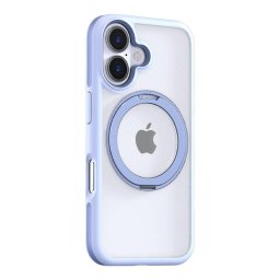 Husa Torras phone case Ostand for iPhone 16 (light blue)