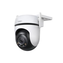 CAMERA IP Exterior TP-LINK, 2K QHD 2560x1440, rotatie pana la 360 grade, IP66, dist. IR 30 m, lentila fixa 4 mm,4 Mpx, RJ-45+wireless, mic, plastic, slot SD card, "Tapo C520WS" (timbru verde 0.8 lei)