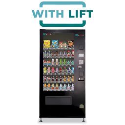 Oproo Pro SN automat vending cu lift de bauturi reci si snack