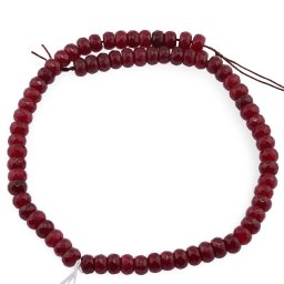 Sirag Agat roz inchis discuri fatetate 8mm, 37cm