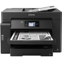 Multifuncțional Inkjet Epson EcoTank M15140, Monocrom, A3+, cu Wi-Fi și Duplex, Negru