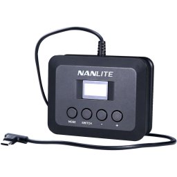 Nanlite Control Bank si Power Bank Li-Ion pentru PavoBulb 10C si PavoTube T8-7X