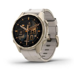 Smartwatch Garmin fenix 8 - 43 mm - Amoled Sapphire soft gold Stainless