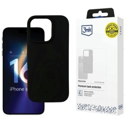 Husa Husă 3MK Silicone Case pentru Apple iPhone 16 Pro Max negru