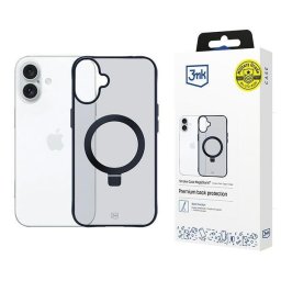 Husa Husă cu suport 3MK Smoke Case Mag&Stand pentru Apple iPhone 16