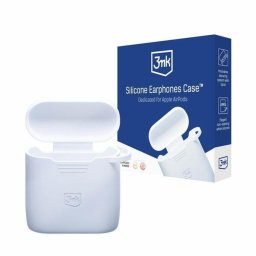 Husă 3MK Silicon + cu carabinieră pentru AirPods 1/2