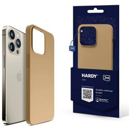 Husa Husă 3MK Hardy Case MagSafe pentru Apple iPhone 15 Pro dark gold