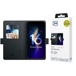 Husa Husă 3MK Wallet Case pentru Apple iPhone 16 Plus negru