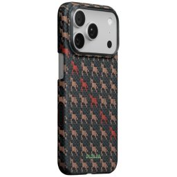 Husa Husă PITAKA Edge Case Happiness Rides In pentru iPhone 17 Pro Max ebon kylin