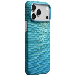 Husa Husă PITAKA Edge Case MagSafe pentru iPhone 18 Pro Max /17 Pro Max lucid blue