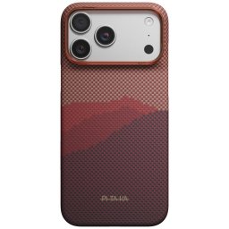 Husa Husă PITAKA Edge Case Over the Horizon MagSafe pentru iPhone 18 Pro Max / 17 Pro Max autumn dusk