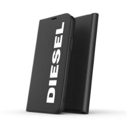 Husa Diesel Booklet Case Core iPhone 12/12Pro czarno-alb/black-white 42486