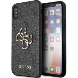 Husa Guess GUHCPX4GMGGR iPhone X/XSgri/grey hardcase 4G Big Metal Logo