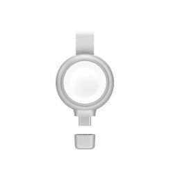 4smarts Ładowarka indukcyjna MFI FastCharger dla Apple Watch argintie/silver 541000