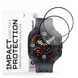 Folie pentru Samsung Galaxy Watch Ultra 2 (set 2) - Techsuit Nano Flex - Black
