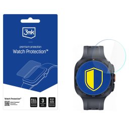 Folie pentru Samsung Galaxy Watch Ultra 2 (set 3) - 3mk FlexibleGlass - Clear