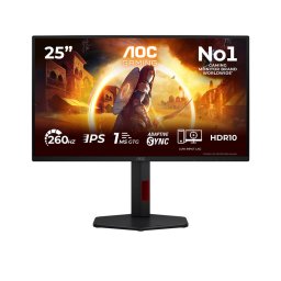Monitor LED G4 25G4ZR computer monitor 62.2 cm (24.5") 1920 x 1080 pixels LCD Black, Red