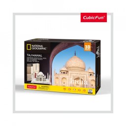 Cubic Fun - Puzzle 3D si Brosura-Taj Mahal 87 Piese