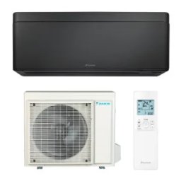 Aparat de aer conditionat Daikin Stylish Bluevolution 15000 BTU Black, Wi-fi, efect Coanda, detectare prezenta pe 2 zone, Flash Streamer