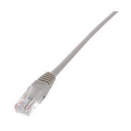 Set 4 x Cablu de retea F/UTP Well, Cat 5e, Patch Cord, 2 m , Gri