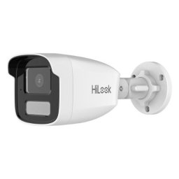 Camera IP HiLook 4MP cu microfon, PoE, IP67, lentila 4mm, dual light 50m