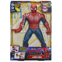 Figurina Spider-Man cu incarcare de putere si accesorii, 36,5 cm