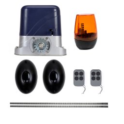 Kit automatizare poarta culisanta PNI AP800D, 800 kg, 230V, cu cremaliera 4 m