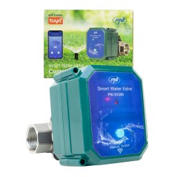 Electrovalva inteligenta apa PNI SV200 Wi-Fi IP65 DN20 3/4 cu Tuya