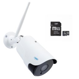 Camera de supraveghere IP WiFi PNI House IP52LR 2MP Full HD cu card 128GB
