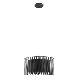 Lustra suspendata ADVITI NAVI 400, 1 bec E27, max. 60W, negru