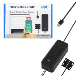 Releu smart WiFi PNI SmartHome RG121 pentru usa de garaj si poarta