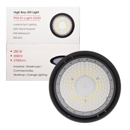 Lampa LED High Bay PNI D-Light 2200, 200W, 27000 lm, IP65