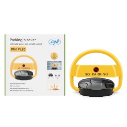 Blocator automat de parcare PNI PL20 cu încarcare solara si telecomanda