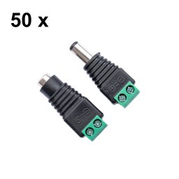 Set 50 mufe alimentare CCTV PNI M02 tata/mama pentru supraveghere