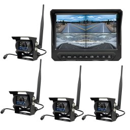 Kit supraveghere video wireless PNI TRK504 pentru camion, 4 camere