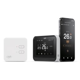 Termostat smart wireless PNI CT45 WiFi pentru centrala, Tuya