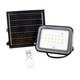 Proiector solar LED PNI GreenHouse WS50 PRO 50W, 800 lm, IP65