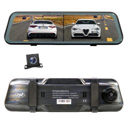 Camera auto DVR PNI Voyager S2800 4K cu oglinda si GPS, 9,66 inch