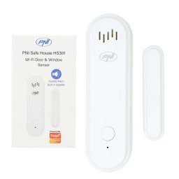 Senzor magnetic WiFi PNI Safe House HS301 pentru usa si fereastra