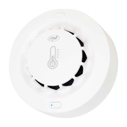 Senzor fum WiFi PNI SafeHouse A022 3 în 1 cu temperatura, umiditate si 80dB