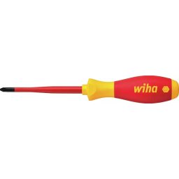 Surubelnita izolata Wiha SlimFix 2,0x100 mm pentru lucrari electrice