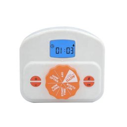 Programator de irigare PNI BX-6609 cu display LCD, alb